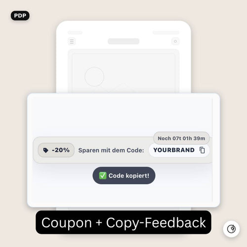 Coupon Copy Banner with Countdown for Shopify Online Store 2.0