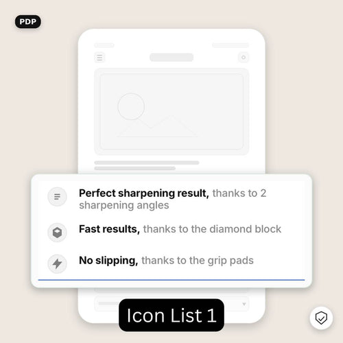Icon List Sections for Shopify Online Store 2.0 – Product Benefits & Trust Highlights