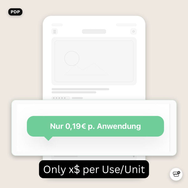 Per-Use Price Badge for Shopify OS 2.0 — Cost-Per-Unit Value Section